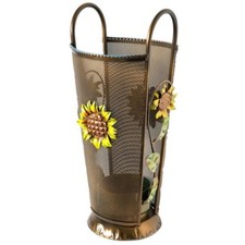 Portaombrelli ombrello in ferro battuto con GIRASOLI  rete da arredamento casa