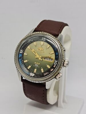 Orient 腕時計 ORIENT KW 469620A-7G PT DAY DATE AUTOMATIC MEN'S WATCH VTG ROTATE
