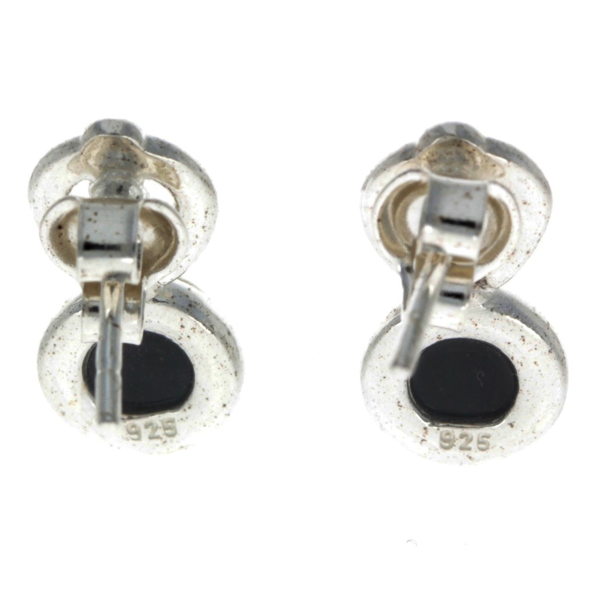 SilverAmber Jewellery UK GL1033 - Orecchini moderni a perno in vera