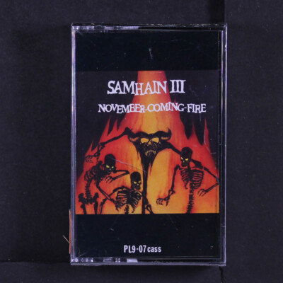 SAMHAIN: november coming fire PLAN 9 Cassette Sealed | eBay