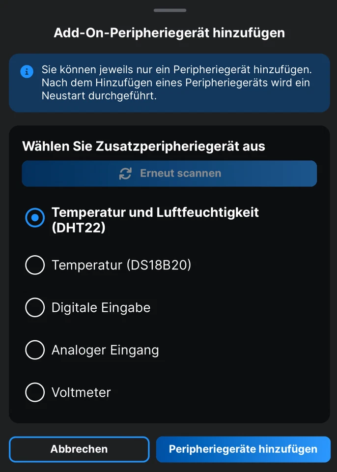 Sensor Thermostat & Feuchtigkeit,  Shelly AddOn Kompatibel - DHT21 AM2301A - Bild 3 von 3