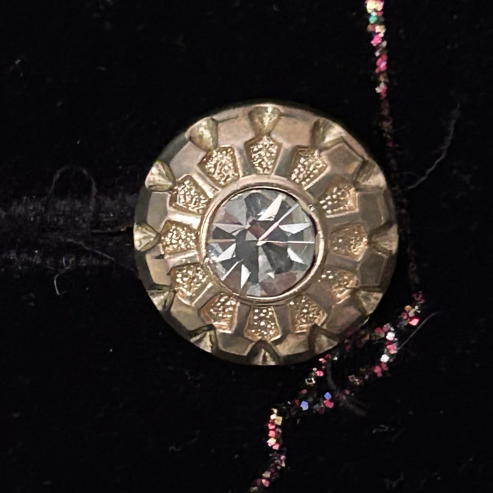 R&M Richards by Karen Kwong Black Velvet Vintage 90s Long Sleeve Blazer Size 8 - Image 3 of 4