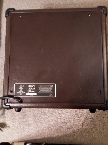Vintage Ibanez ACA 10 watt Acoustic Guitar Amp limited edition Tweed w/Chorus - Picture 2 of 4