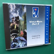 Andy Quin WORLD MUSIC #2 DeWolfe Library Soundtrack CD Samba Havana Caribbean NM