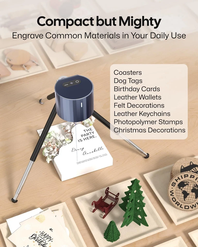 Refurbished LaserPecker LP1 Pro Laser Engraver Portable Engraving Machine Wood - Image 2 of 4