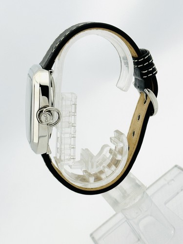 D&G Dolce & Gabbana DW0183 Cherokee Black Leather White Stitches Strap Watch - Picture 15 of 22