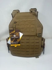 Emerson Combat Assault PLate Carrier With ROC Tactical Vest EM7404 tan