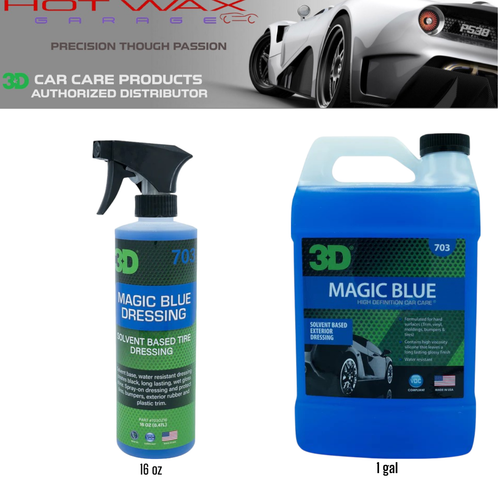 3D Magic Blue Tire Dressing - Picture 1 of 4
