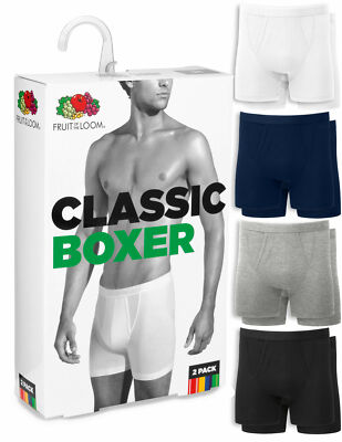 Fruit of the Loom Classic Boxer 2er Pack Herren Boxershort Unterwäsche