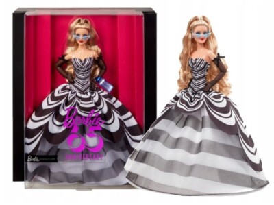 Collectible BARBIE DOLL 65th Anniversary Doll With Blonde Hair