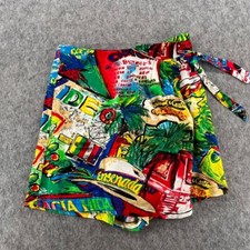Jams World Shorts Womans Vintage 90s Surf Hawaii Rainbow 9