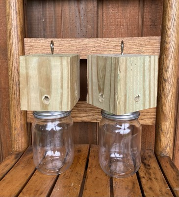 #ad #ad A Pair Of Paw Paw’s Handmade Carpenter Bee Traps Shipped Safe amp; Chemical Free $36.00