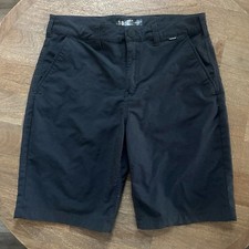 Hurley Boy's Black Dri-Fit Shorts Size 18