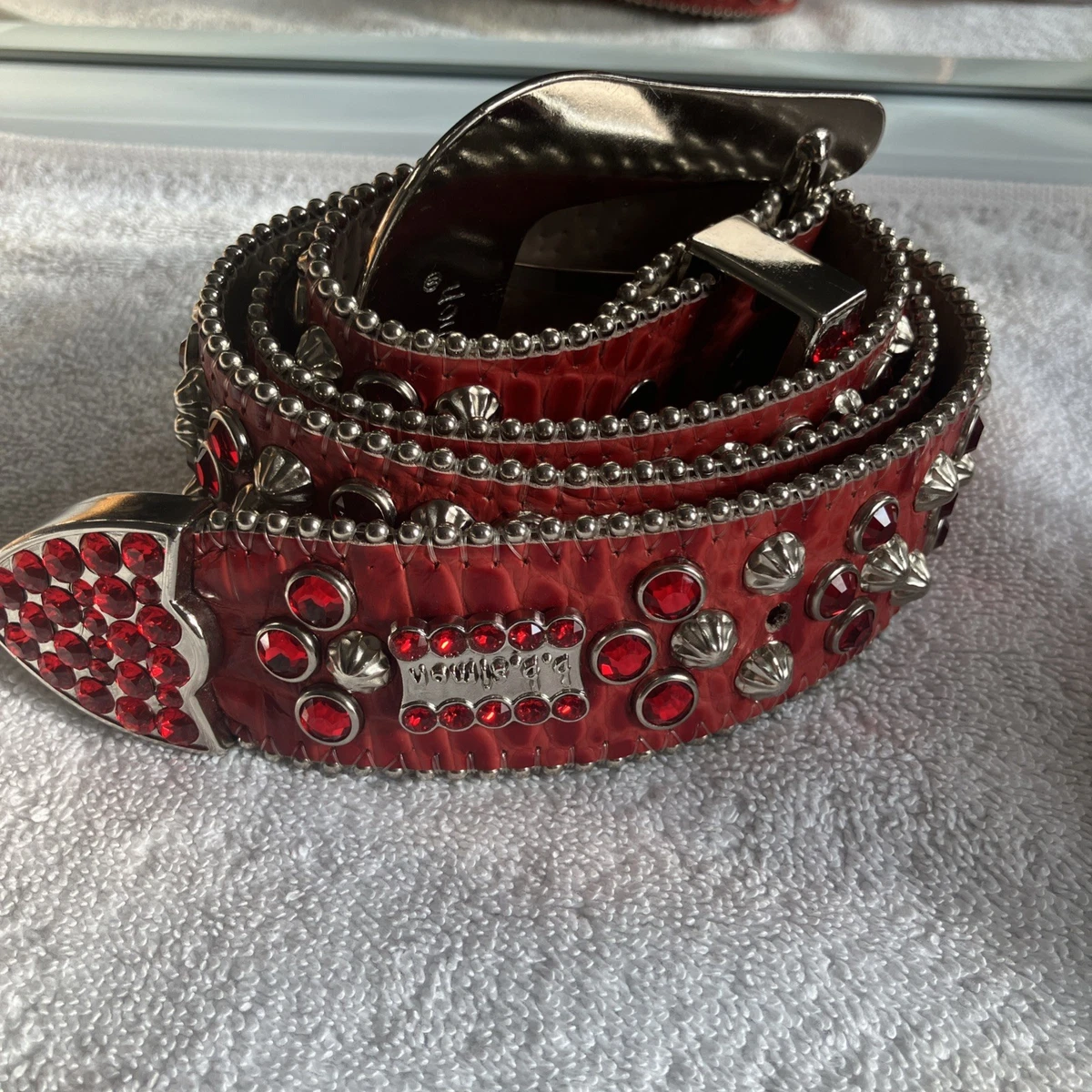 b.b.simon Red Belts for Women for sale | eBay