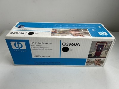 Original HP Toner Q3960A 122A schwarz für Laserjet 2550 2820 2840 NEU VERSIEGELT