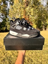 Men's Nike Air Jordan 4 Retro 'White Thunder' - Great Condition US 11 