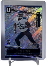 2019 Panini Unparalleled Jayon Brown Rookie #62 Tennessee Titans Football Card