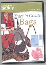 Sewing with Nancy Zieman Trace 'n Create Bags DVD