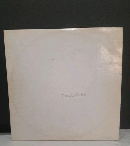 The Beatles WHITE ALBUM 1968 VINYL RECORD LP REISSUE 2LP WITH POSTER PHOTOS