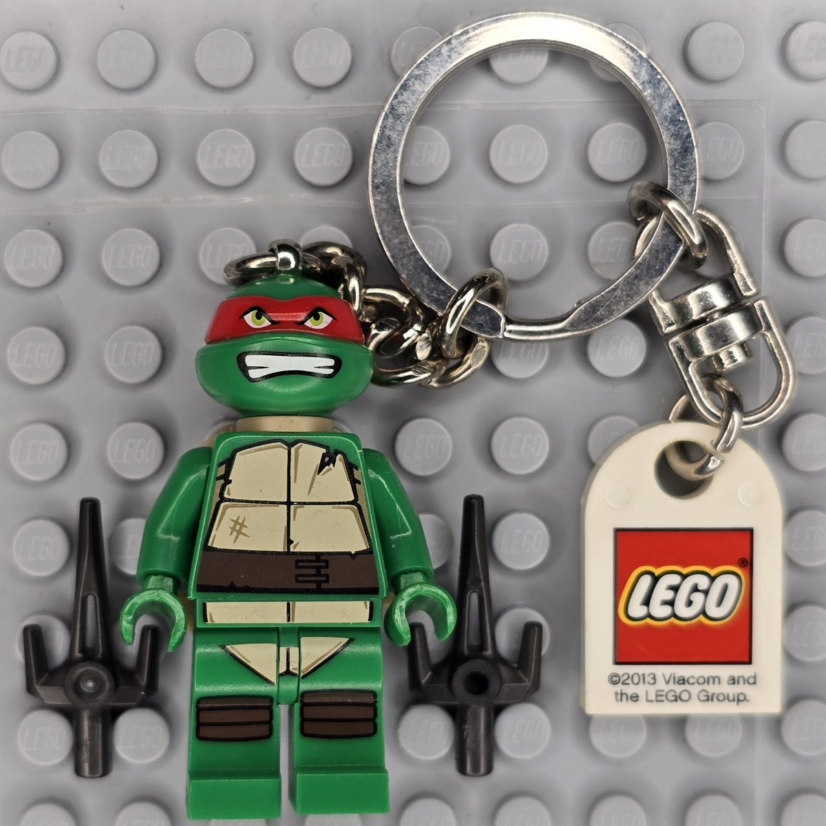 Lego Key Chain Minifigure Teenage Mutant Ninja Turtles Raphael