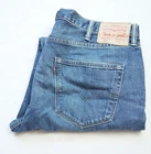 Levis Original 501 Straight Jeans mens size W38 L32 XXL 2XL Button Fly Whiskers