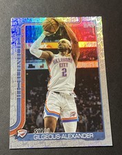 2025-26 Topps Flagship Shai Gilgeous-Alexander Logo Refractor Foil SSP MVP NBA