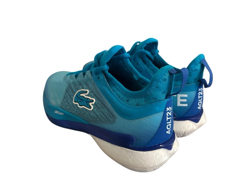 Lacoste AG-LT23 Lite Tennis Shoes/Sneakers Blue Women US 9.5 - Image 4 of 4