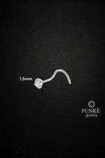 Piercing Naso Screw - Acciaio Inossidabile