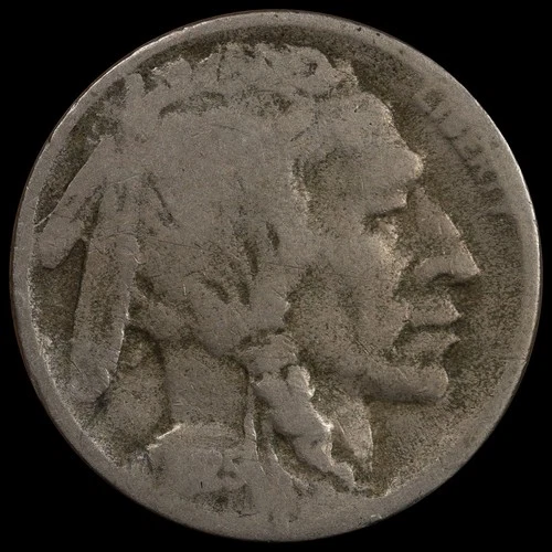 1925 d 5C Buffalo Nickel Circulated Coin