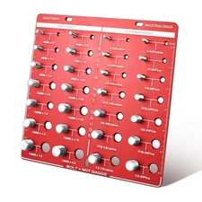 28 Thread Checker, Nut and Bolt Size 28 Checker 