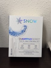 Snow Diamond Series Teeth Whitening Kit with LED Mouthpiece, 3 Serum, Sealed