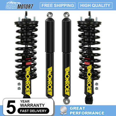 Front Monroe OE Strut & Rear Shock For 2005-2021 Nissan Frontier 2WD Lifetime W
