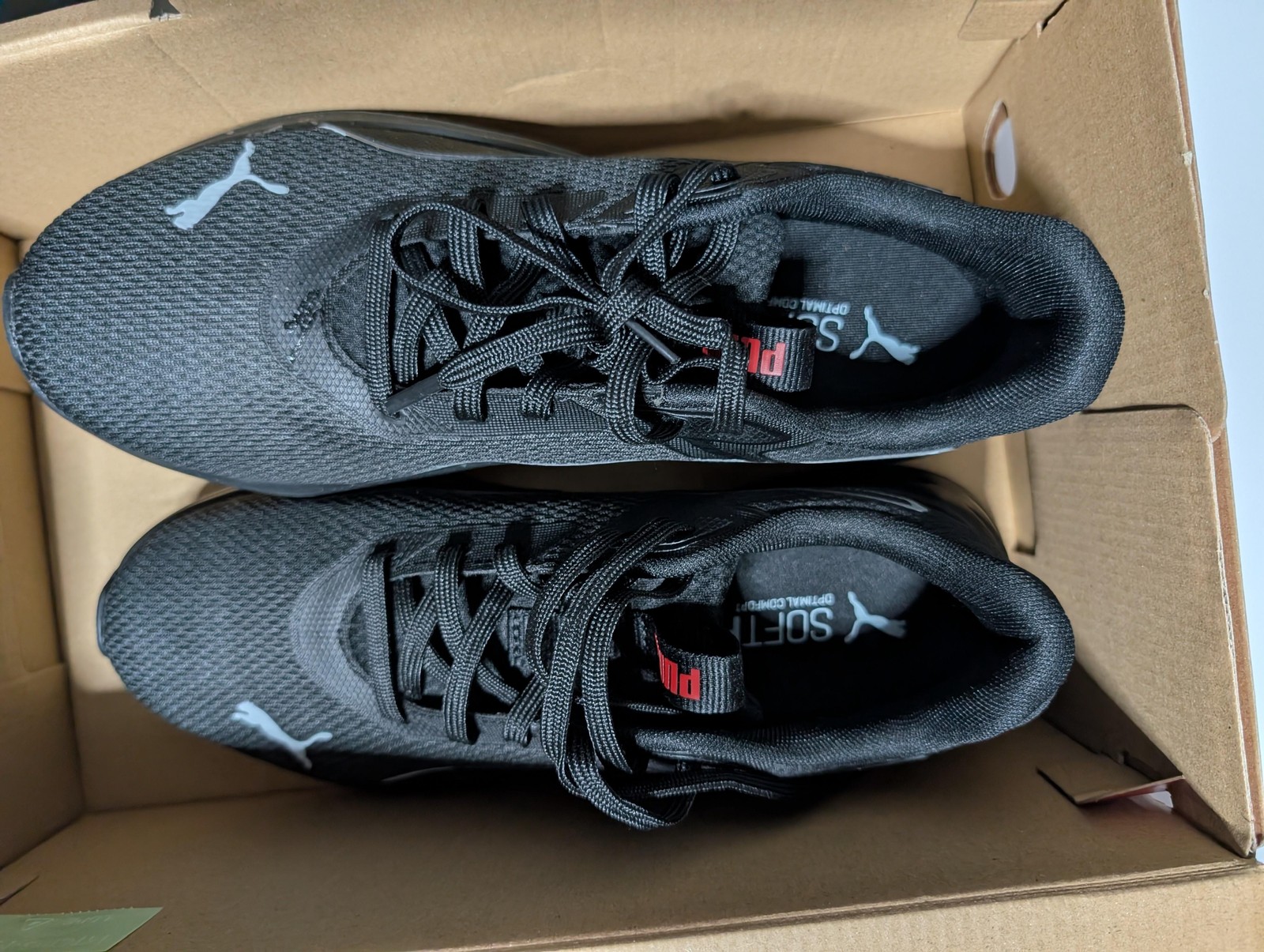 Puma Disperse Shoes Mens Size 9 Black Mesh SoftFoam Running Sneakers 312263 03 thumbnail 8