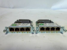 *Lot of 2* Cisco EHWIC-4ESG  4-Port Gigabit Enhanced High Interface Module Card