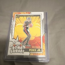 2024 Panini Donruss - Michael Penix Jr. #1 Bomb Squad Atlanta Falcons