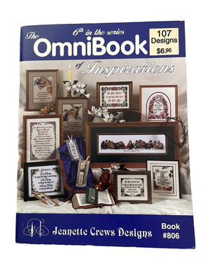 OmniBook of Inspirations Jeanette Crews Book 806 Counted Cross Stitch Designs