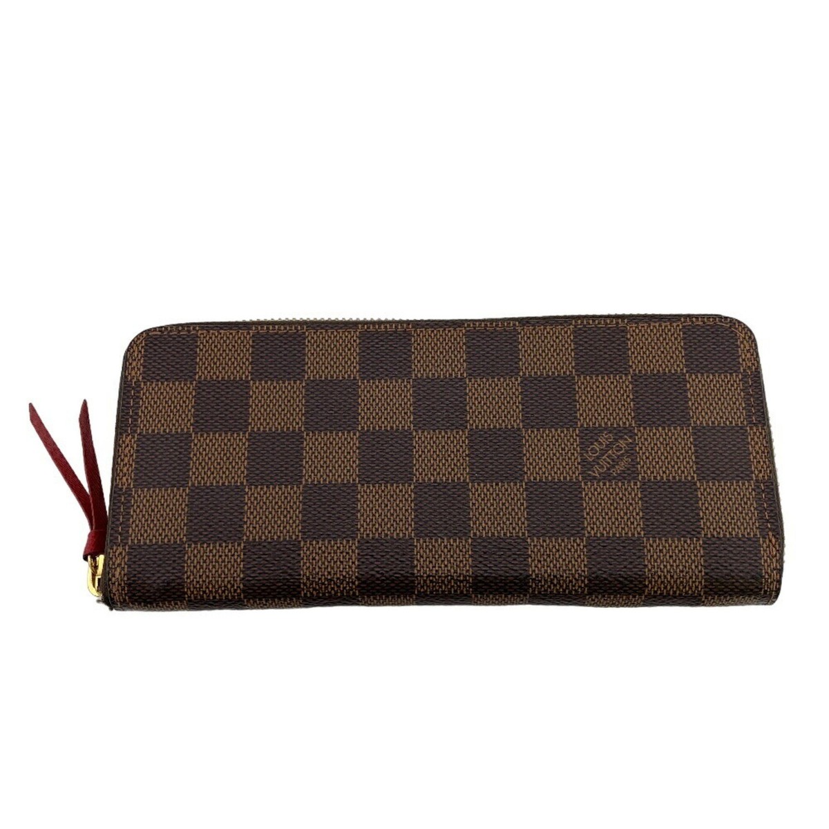 LOUIS VUITTON モノグラム ノベルティ 長財布 LOUIS VUITTON N60534 Portefeuille Clemence Round Damier Long Walle