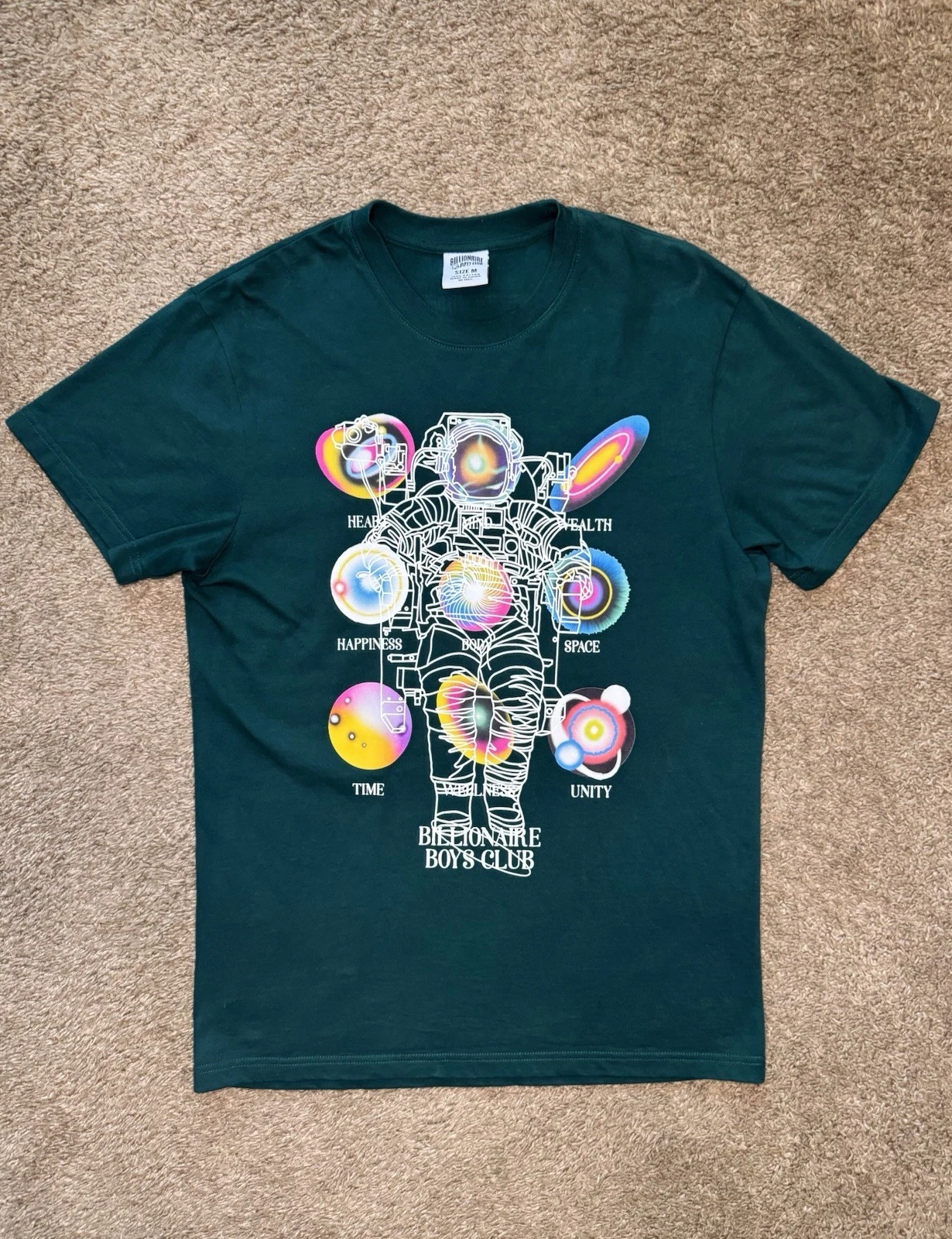 Billionaire Boys Club Astros Botanical Garden Graphic Tee Mens Medium Shirt