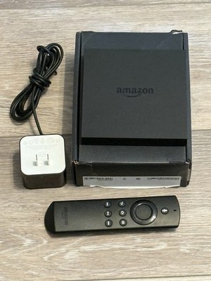 Amazon Fire TV 2nd Gen Model DV83YW 4K Streaming Box, Remote & Power
