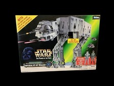 1997 Star Wars POTF Electronic Imperial AT-AT Walker Boxed Kenner Figures MIB