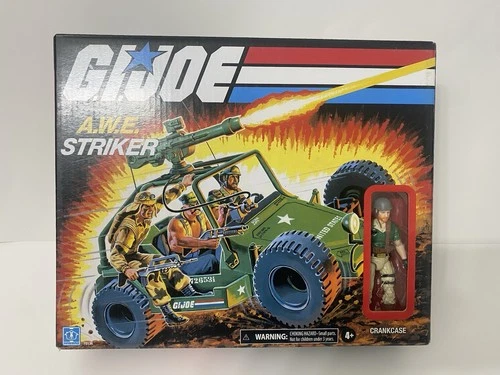 G.I. Joe Retro Collection 2020 AWE Striker W/ Crankcase Walmart A.W.E. Hasbro
