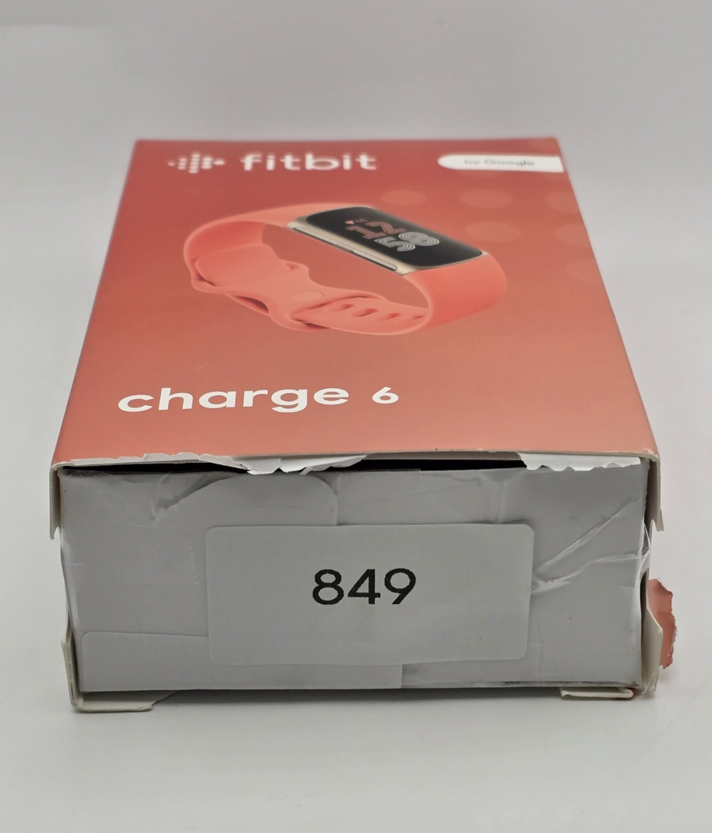 fitbit charge6（本体・外箱のみ） Fitbit Charge 6 Bluetooth Activity Tracker - Champagne Gold Case