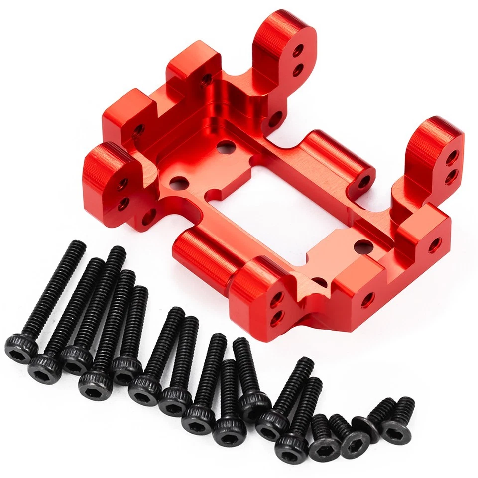 AXSPEED ALLOY TRANSMISSION PLATE SKID MOUNT TRX4M RC CRAWLER UPGRADE KIT TRAXXAS - Image 3 of 3