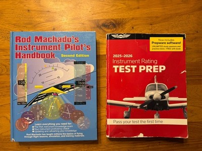 Kaplan 2025-2026 Instrument Rating Test Prep Study Guide Aviation Book English
