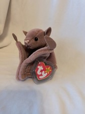 RARE Ty Beanie Baby "BATTY" the Bat 1996, Retired 