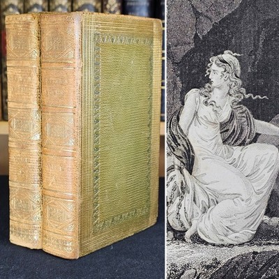 1824 The Poems of Ossian James Macpherson LEGENDARY GAELIC POETRY 2 Vol Set