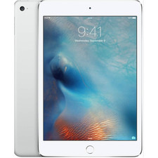 Apple iPad Mini 4 Wi-Fi Silver 128GB  2015  Read