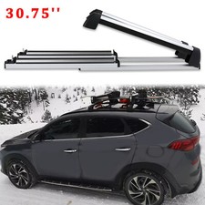 For Hyundai Tucson 2005-24 Snowboard Ski Top Roof Rack Carrier Cross Bar w/ Lock