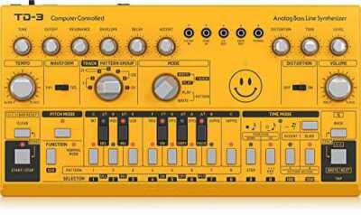 Behringer TD3AM Analog Bass Line Synthesizer - Yellow japan