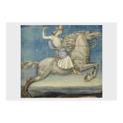 John Bauer - Design for 'Ringen' ('The Ring'): Poster (16.5'' x 11.7'')